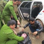 Công an xã Hiến Sơn bắt 5 đối tượng vận chuyển và sử dụng pháo